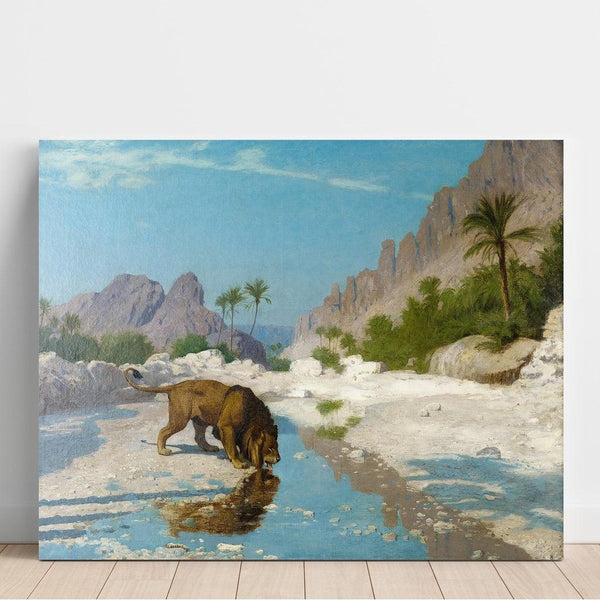 Le golfe d'Aqaba - Jean-Léon Gérôme | Reproduction Tableau Décoration murale affiche copie