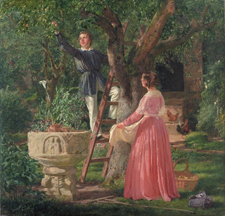 Le jardin avec l'ancienne fontaine - Jürgen Roed