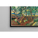 Maalauksen jäljennös Le jardin de l'hôpital Saint-Paul - Vincent van Gogh