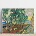 Maalauksen jäljennös Le jardin de l'hôpital Saint-Paul - Vincent van Gogh