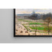 Maalauksen jäljennös Le jardin des Tuileries un après-midi d'hiver - Camille Pissarro