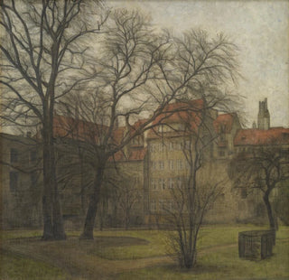 Le jardin du palais des princes de Copenhague - Svend Hammershøi
