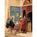 Maalauksen jäljennös Le jeu d'échecs - Ludwig Deutsch