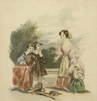 Le jouet cassé - Alfred Edward Chalon