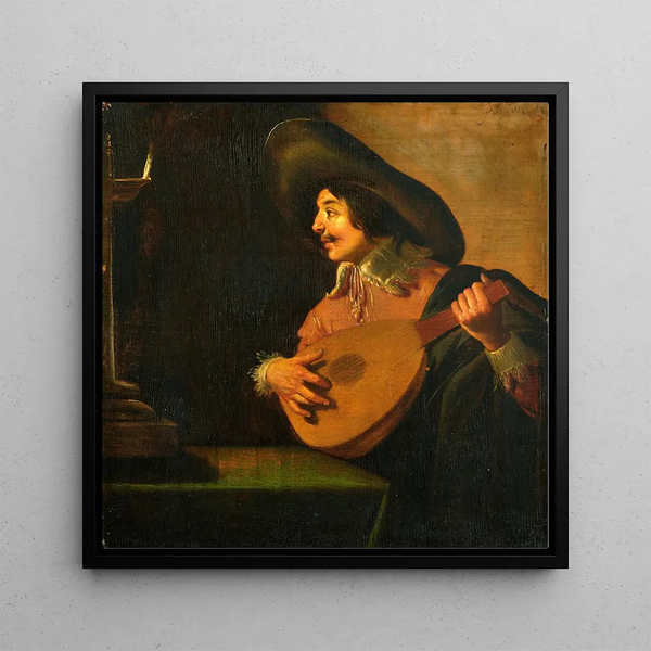 Le joueur de luth - Jan Van Bijlert