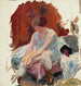 Le lever des bas - Pierre Bonnard — näkymä teoksesta