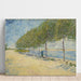 Maalauksen jäljennös Le long de la Seine - Vincent van Gogh