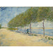 Maalauksen jäljennös Le long de la Seine - Vincent van Gogh