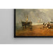 Maalauksen jäljennös The Fish Market at Hastings Beach - Joseph Mallord William Turner