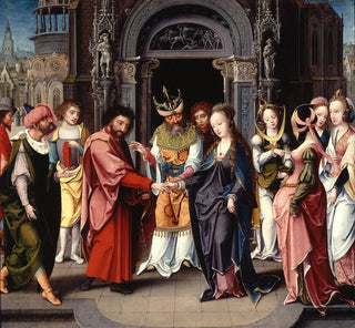 Le mariage de la Vierge - Jan van Doornick