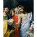 Maalauksen jäljennös Kristuksen viesti Pietarille - Peter Paul Rubens