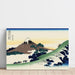 Maalauksen jäljennös Le passage d'Inume dans la province de Kai - Katsushika Hokusai