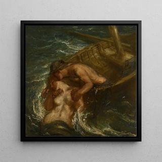 Le pêcheur et la sirène - Charles Haslewood Shannon