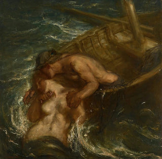Le pêcheur et la sirène - Charles Haslewood Shannon