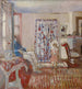 Le peintre Ker-Xavier Roussel et sa fille - Édouard Vuillard — näkymä teoksesta