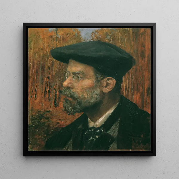 Le peintre Theodor Von Hrmann - Theodor Von Hrmann