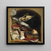 Le placard des artistes pauvres - Charles Bird King — kehystetty taideteos seinällä