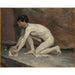 Maalauksen jäljennös Marmorin kiillottaja - Henri de Toulouse-Lautrec
