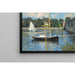 Maalauksen jäljennös Le pont à Argenteuil - Claude Monet