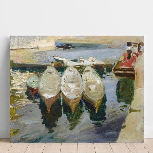Maalauksen jäljennös Le port basque de Guetaria - Joaquín Sorolla