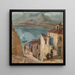Le port de Calvi - Alexandre Jacovleff — kehystetty taideteos seinällä