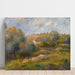Maalauksen jäljennös Kevät Essoyesissä - Pierre-Auguste Renoir