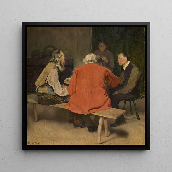 Le repas - Charles Mertens