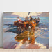 Maalauksen jäljennös Le retour de la pêche, plage de Valence - Joaquín Sorolla