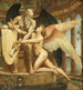 Le rouleau du destin - Walter Crane — näkymä teoksesta