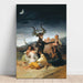 Maalauksen jäljennös Le sabbat des sorcières - Francisco de Goya