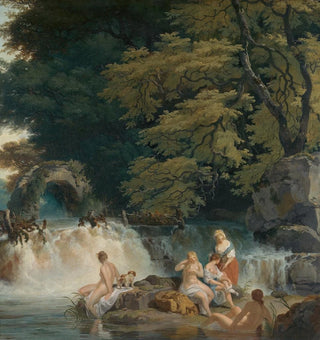 Le saut du saumon à Leixlip - Francis Wheatley