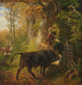 Le taureau devenu sauvage - Friedrich Voltz — näkymä teoksesta