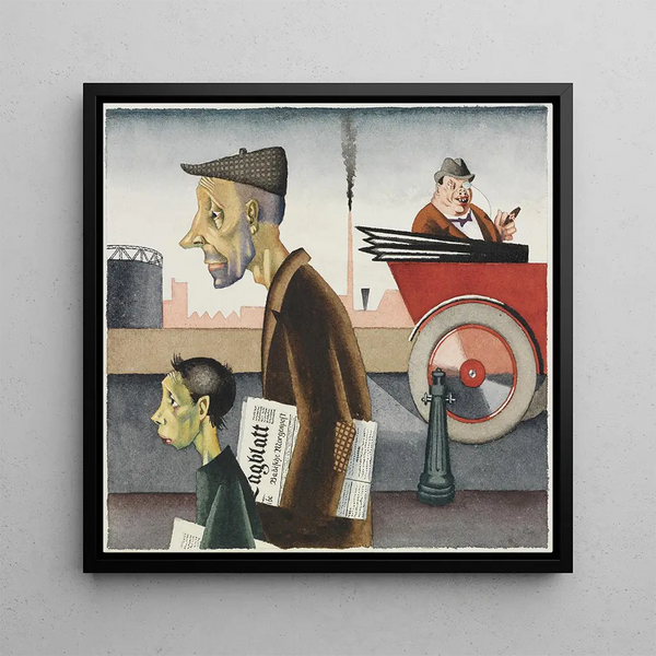 Le travail épuise - Georg Scholz