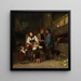Le veau vendu - Hermann Plathner — kehystetty taideteos seinällä
