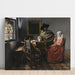 Maalauksen jäljennös Viinilasi - Johannes Vermeer