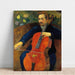 Maalauksen jäljennös Le violoncelliste Schneklud - Paul Gauguin