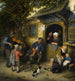 Viulunsoittaja - Adriaen van Ostade — näkymä teoksesta
