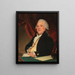 Portrait de John Sims Esq. Marchand de Londres - Lemuel Francis Abbott — kehystetty taideteos seinällä