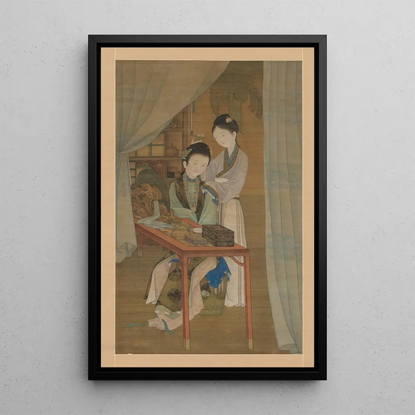 Leng Mei - Woman at her dressing table.webp
