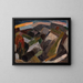 maisema - Leo Gestel — kehystetty taideteos seinällä