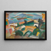 Maisemamaalaus - Leo Gestel — kehystetty taideteos seinällä