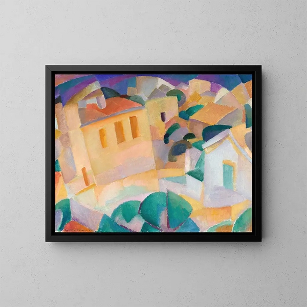 Terreno à Majorque - Leo Gestel — kehystetty taideteos seinällä