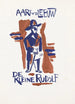 Projet de couverture de livre pour "Le Petit Rudolf" par Aart van der Leeuw - Leo Gestel — näkymä teoksesta