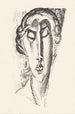 Portrait d'une femme inconnue - Leo Gestel — näkymä teoksesta