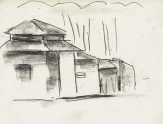 luonnoslehtiö talon kanssa - Leo Gestel — näkymä teoksesta