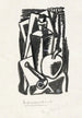 Nature morte avec pomme pipe et bouteille - Leo Gestel — näkymä teoksesta