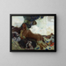 Bajadeh - Leo Putz — kehystetty taideteos seinällä