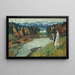 Föhn Kampenwand Chiemsee - Leo Putz — kehystetty taideteos seinällä