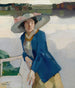 Frieda am Langenbräusee - Leo Putz — näkymä teoksesta