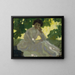 Kesäpäivä - Leo Putz — kehystetty taideteos seinällä